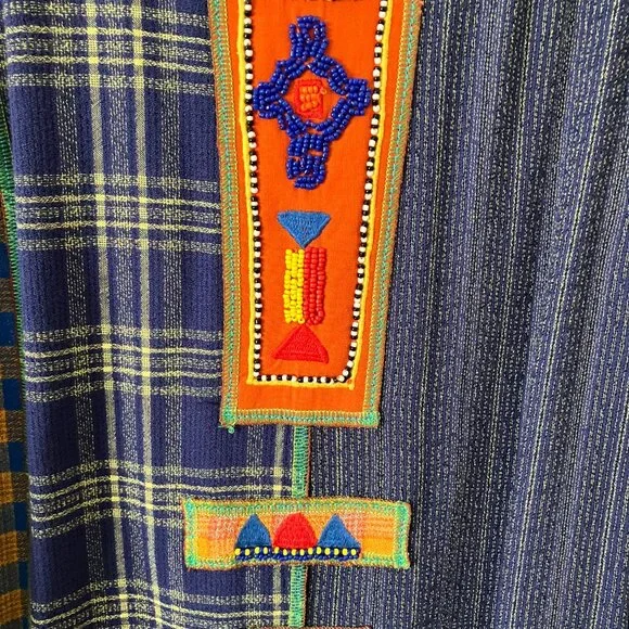 Faith (by Celia Forrester) Medium Beaded Multicolor Vest - Picture 2 of 6